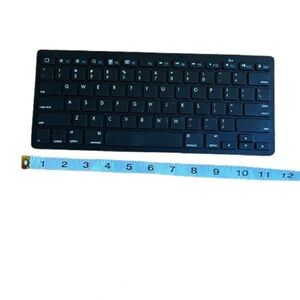 Wireless Bluetooth Black Keyboard